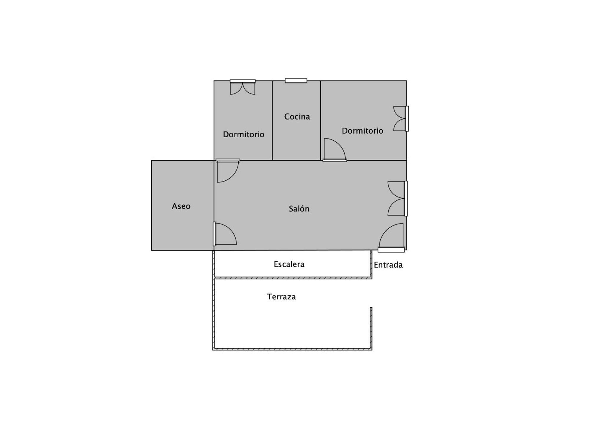 Tradicional Apartamento Central De 2 Camas Dobles Бенальмадена Экстерьер фото